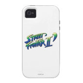 Street Fighter II' Logo 2 Case-Mate iPhone Case (Back)