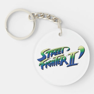Street Fighter II' Logo 2 Keychain