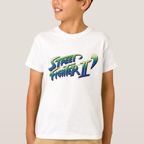 Street Fighter II Logo 2 T_Shirt
