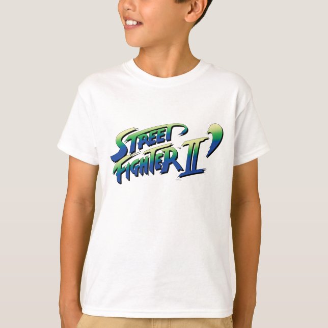 Street Fighter II' Logo 2 T-Shirt (Front)