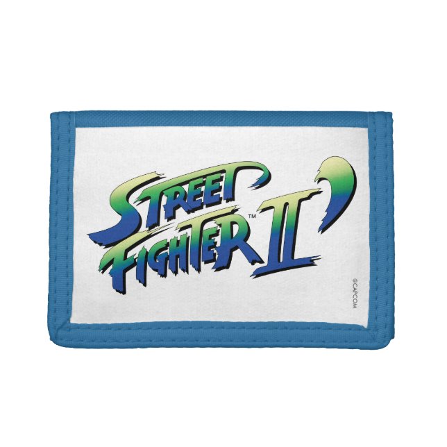Street Fighter II' Logo 2 Trifold Wallet (Front)