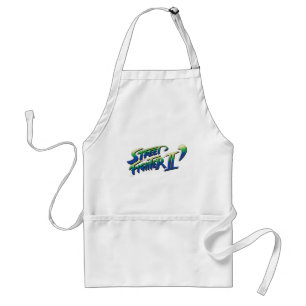 Street Fighter II' Logo Adult Apron