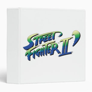 Street Fighter II' Logo Binder