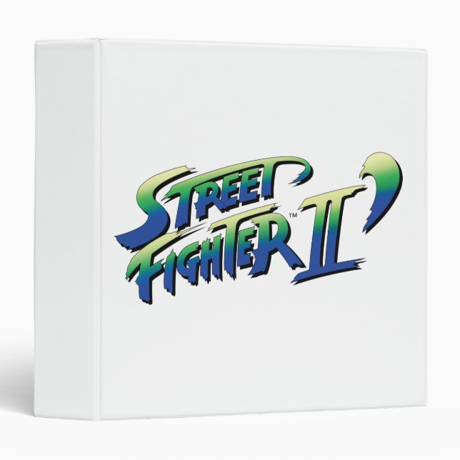 Street Fighter II' Logo Binder (Front/Spine)