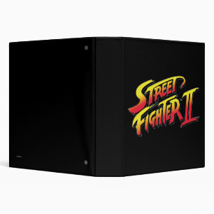 Street Fighter II Logo Binder