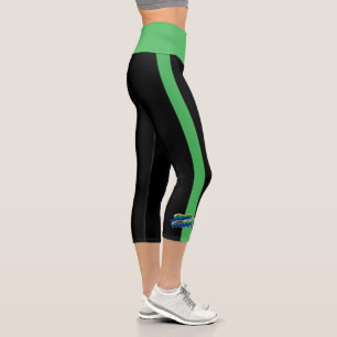 Street Fighter II' Logo Capri Leggings