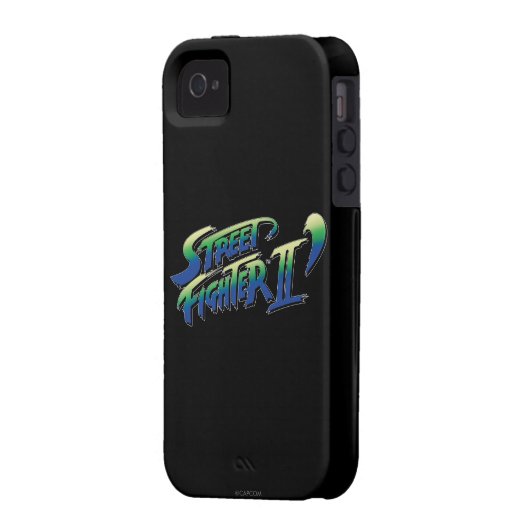 Street Fighter II' Logo Case-Mate iPhone Case (Back Left)