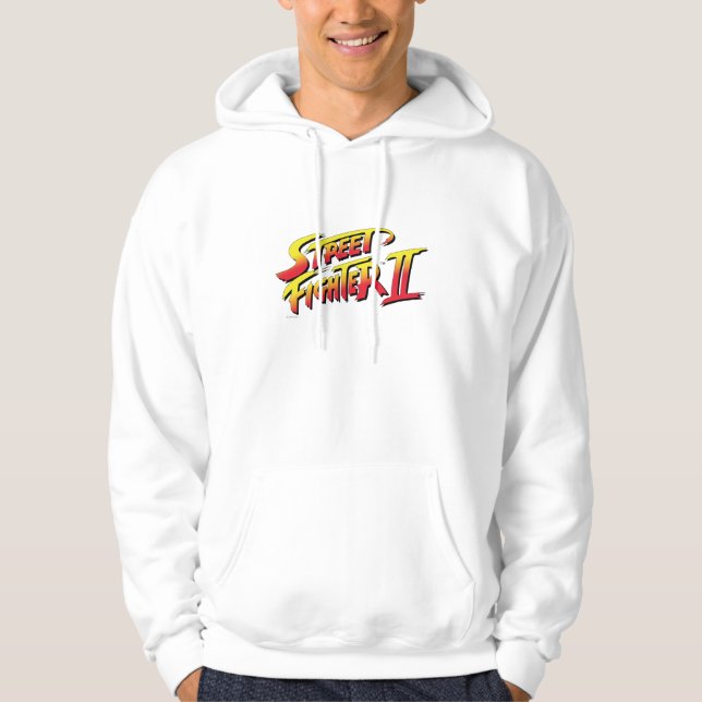 Street Fighter II Logo Hoodie (Front)