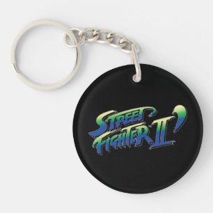 Street Fighter II' Logo Keychain