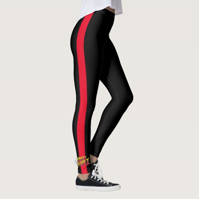 Street Fighter II Logo Leggings (Right)