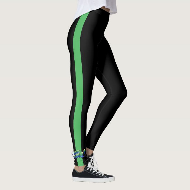 Street Fighter II' Logo Leggings (Right)