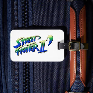 Street Fighter II' Logo Luggage Tag