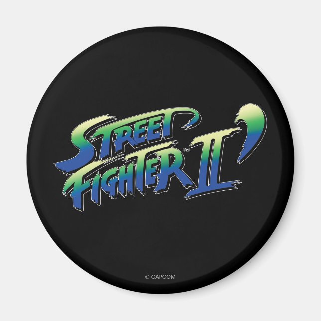 Street Fighter II' Logo Magnet (Front)