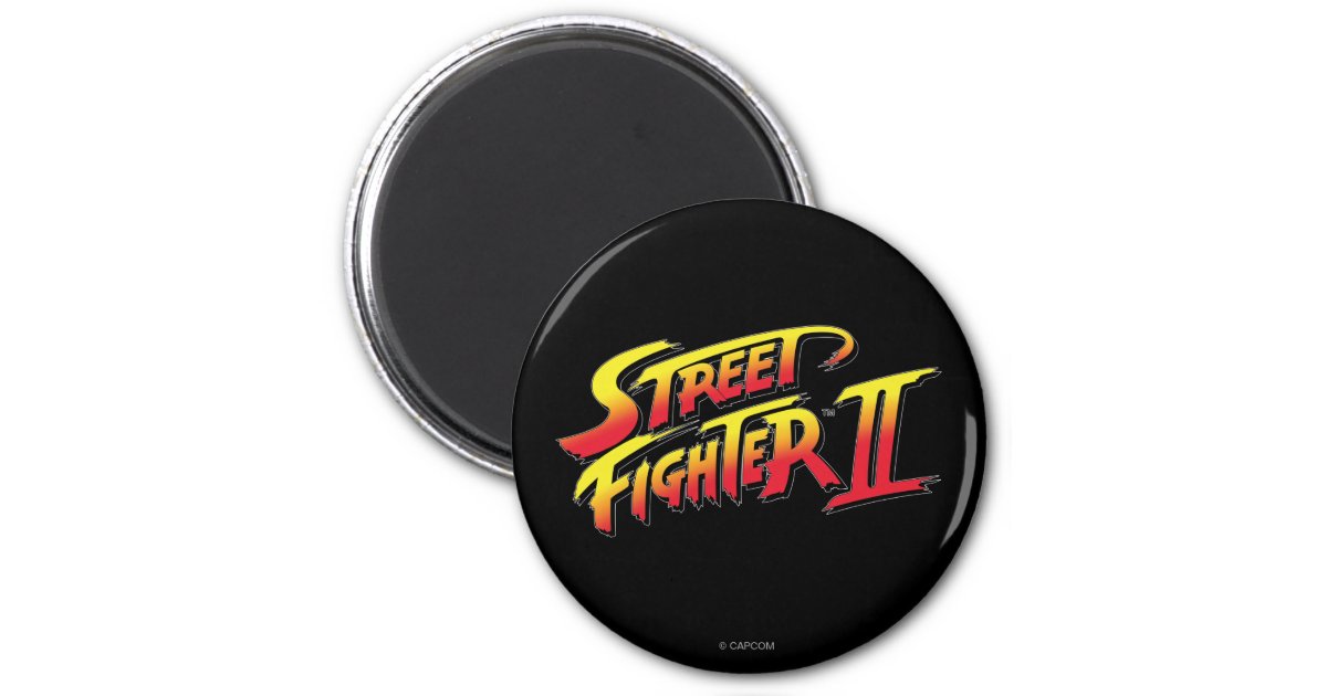 Street Fighter II Logo Magnet | Zazzle.com