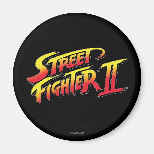 Street Fighter II Logo Magnet (Front)