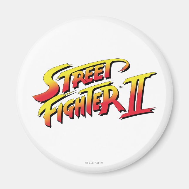 Street Fighter II Logo Magnet (Front)