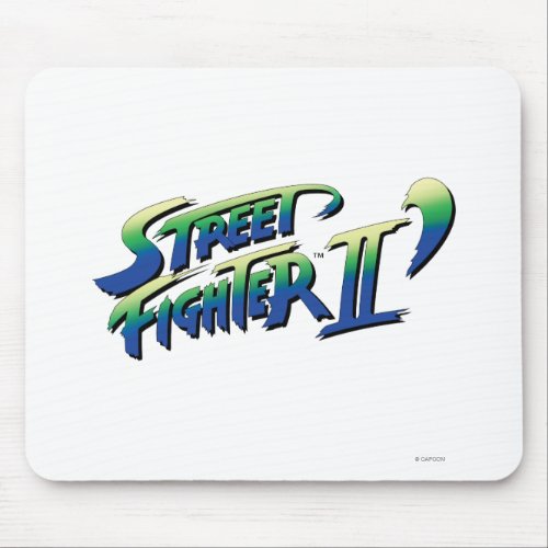 Street Fighter II Logo Mouse Pad