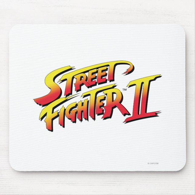 Street Fighter II Logo Mouse Pad (Front)