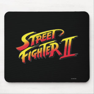 Street Fighter II Logo Mouse Pad