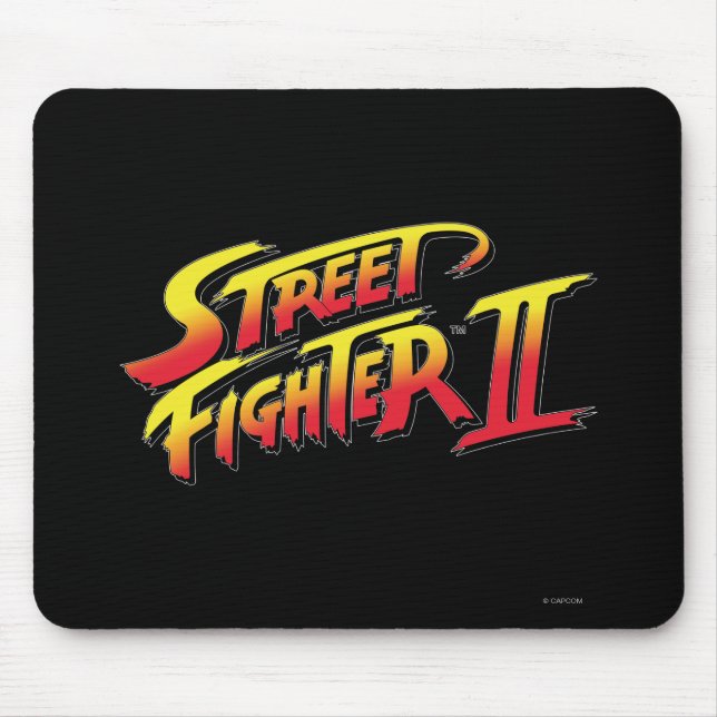 Street Fighter II Logo Mouse Pad (Front)