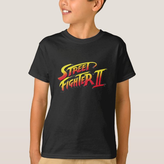 Street Fighter II Logo T-Shirt (Front)