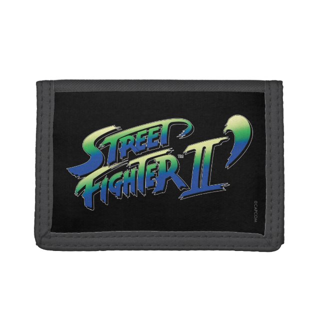 Street Fighter II' Logo Tri-fold Wallet (Front)