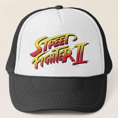 Street Fighter II Logo Trucker Hat