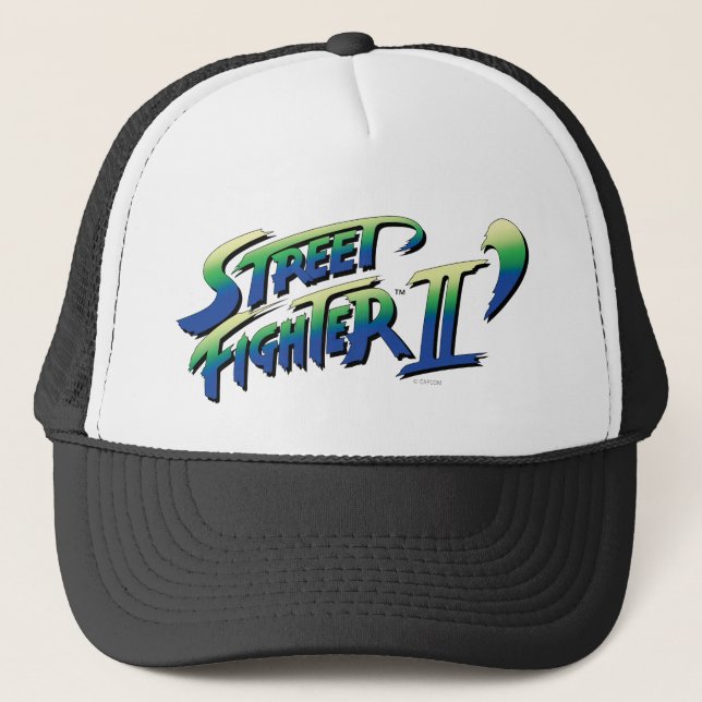 Street Fighter II' Logo Trucker Hat (Front)
