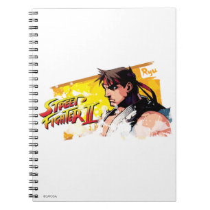 Street Fighter II Ryu 2 Notebook