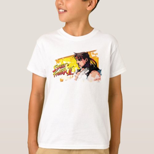 Street Fighter II Ryu 2 T_Shirt