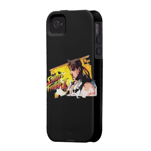 Street Fighter II Ryu Case-Mate iPhone Case (Back Left)