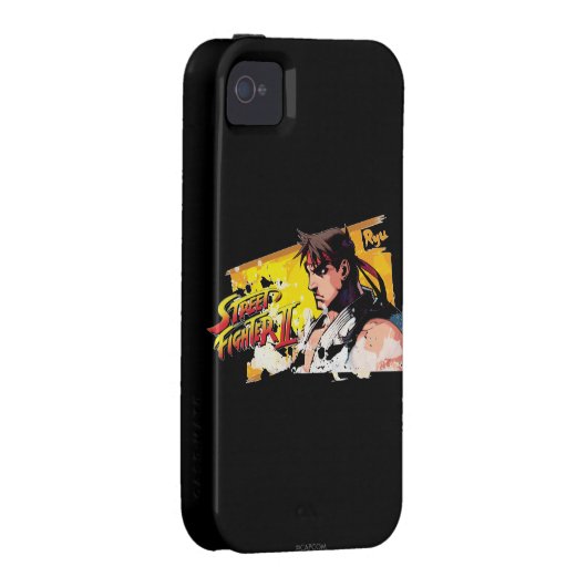 Street Fighter II Ryu Case-Mate iPhone Case (Back/Right)