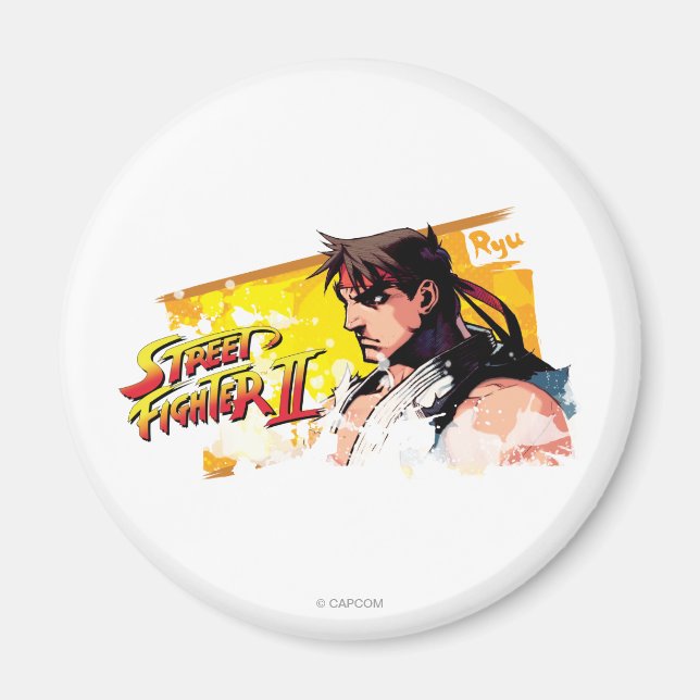 Street Fighter II Ryu Magnet (Front)