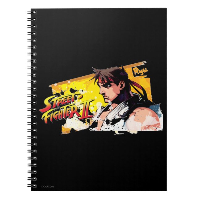 Street Fighter II Ryu Notebook (Front)