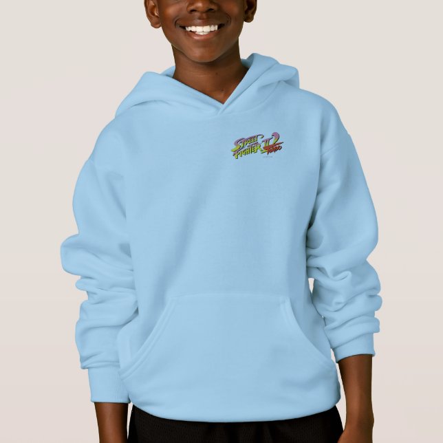 Street Fighter II Turbo 2 Hoodie (Front)