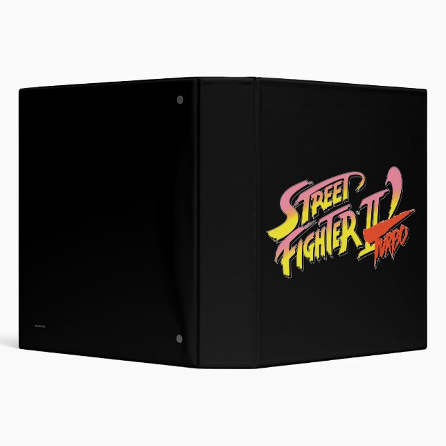 Street Fighter II Turbo 3 Ring Binder (Background)