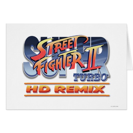 Street Fighter II Turbo HD Remix Logo (Front Horizontal)