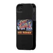 Street Fighter II Turbo HD Remix Logo Case-Mate iPhone Case (Back Left)