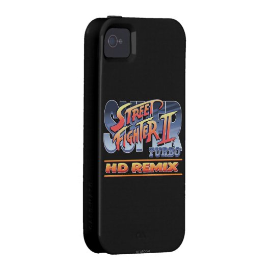Street Fighter II Turbo HD Remix Logo Case-Mate iPhone Case (Back/Right)