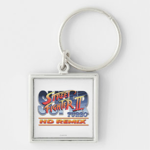 Street Fighter II Turbo HD Remix Logo Keychain