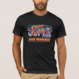 Street Fighter II Turbo HD Remix Logo T-Shirt