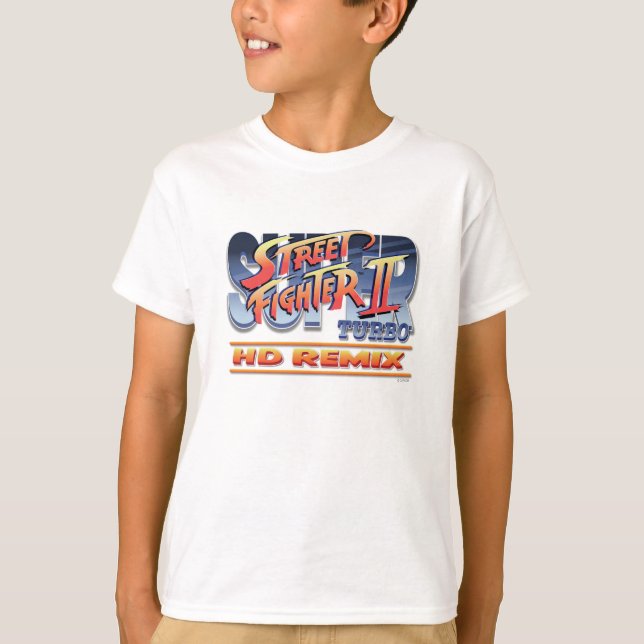 Street Fighter II Turbo HD Remix Logo T-Shirt (Front)