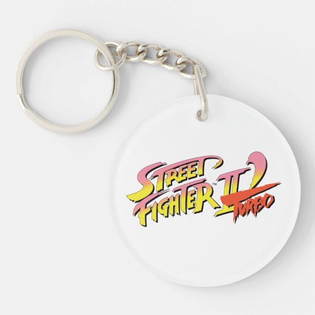 Street Fighter II Turbo Keychain (Front)