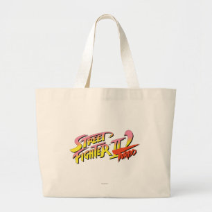 Street Fighter II Turbo Large Tote Bag