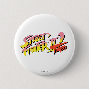 Street Fighter II Turbo Pinback Button