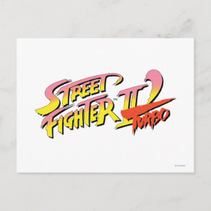 Street Fighter II Turbo Postcard