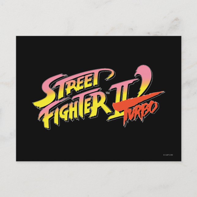 Street Fighter II Turbo Postcard (Front)