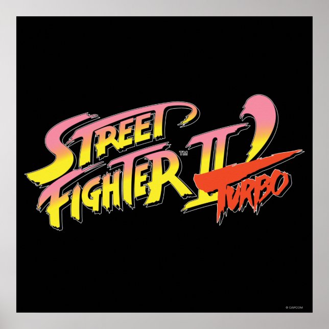 Street Fighter II Turbo Poster (Front)