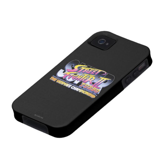 Street Fighter II Turbo UC Logo 2 Case-Mate iPhone Case (Bottom)