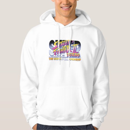 Street Fighter II Turbo UC Logo 2 Hoodie